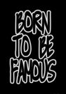 Writing Journal with Born To Be Famous cover