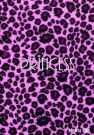 Purple Leopard Print Address Book with Princess on the cover
